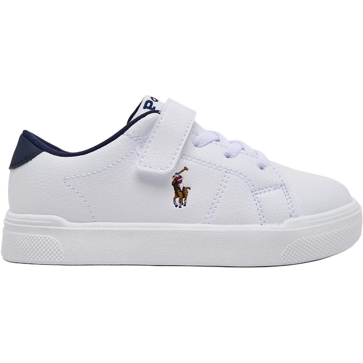 Кроссовки Polo Ralph Lauren Обувь для малышей Low Топ Белый и Морской Синий Малыш - изображение 2