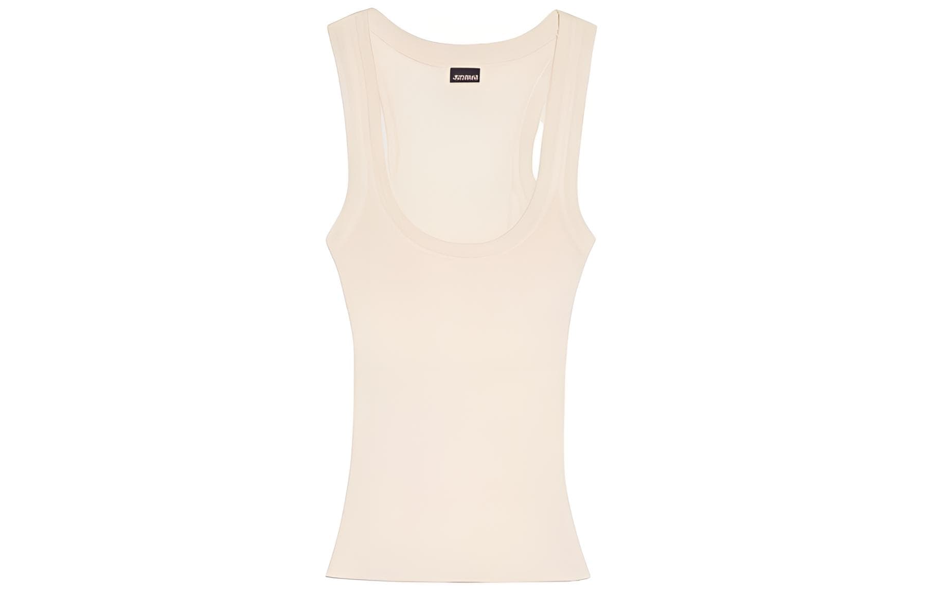 Майка Jacquemus Le dbardeur Gros Grain LES CLASSIQUES White - изображение 1