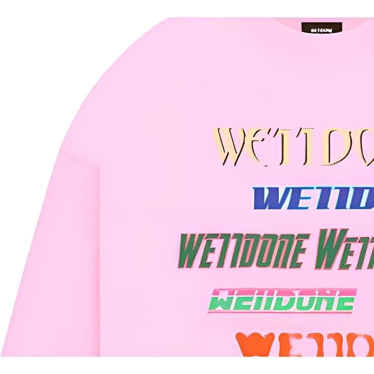 Худи WE11DONE Rare Market Logo - изображение 5