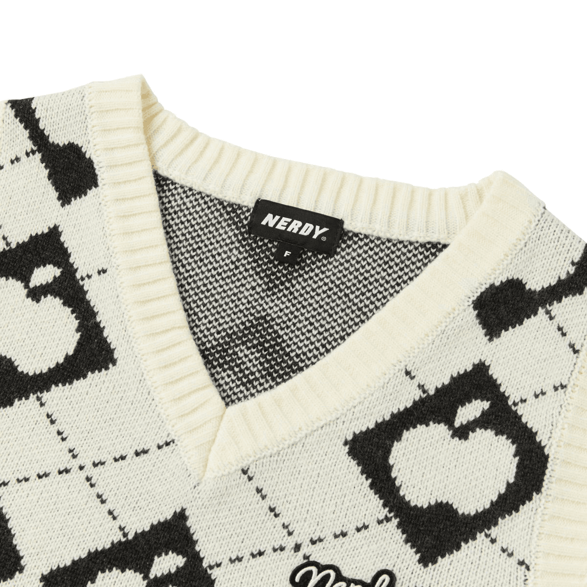 Майка NERDY FW24 Майка Женская Сливочного цвета - изображение 3