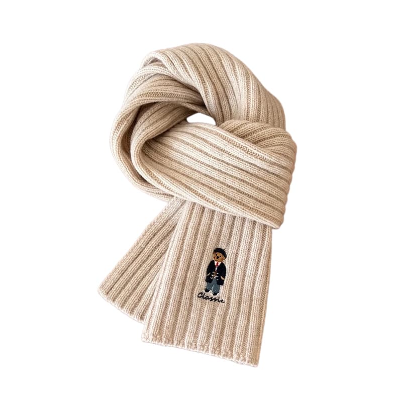Шарф VIVIWELL Wool Knit Платки Унисекс - изображение 1