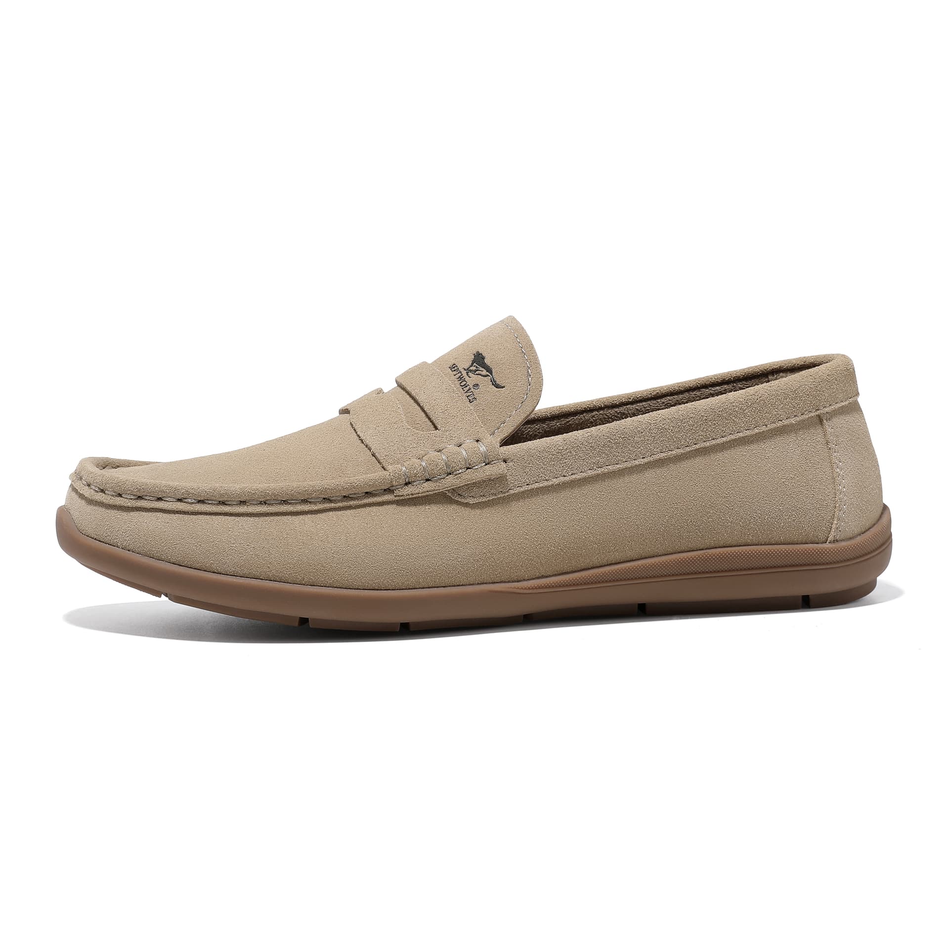 Ботинки SEPTWOLVES Спилок коровьей кожи Slip On Повседневная обувь Мужской HD - изображение 2