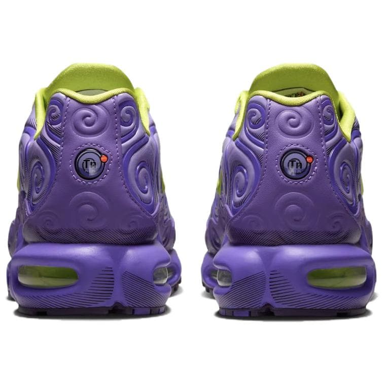 Кроссовки для бега Nike X Ван-Пис Air Max Plus Беговые кроссовки Унисекс Фиолетово-желтый - изображение 5