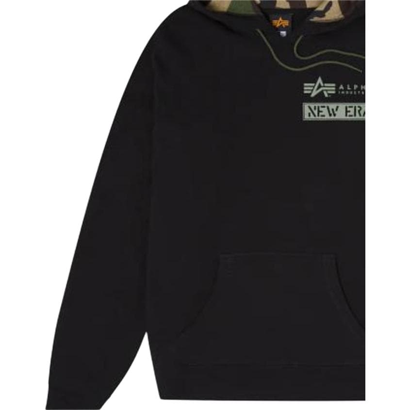 Худи New Era x Alpha Industries FW22 Logo - изображение 3