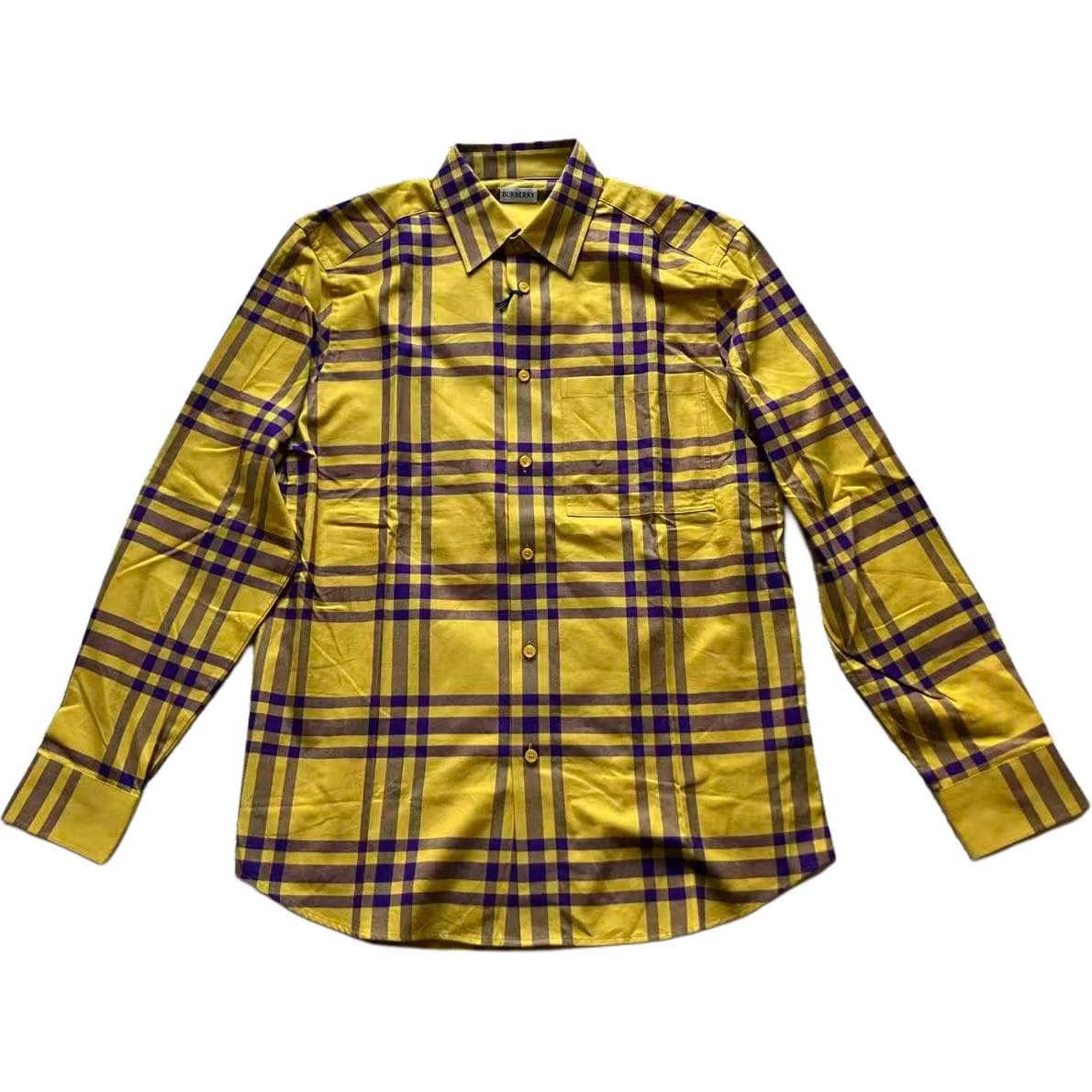 Рубашка Burberry Желтый Мужской Рубашки - изображение 1