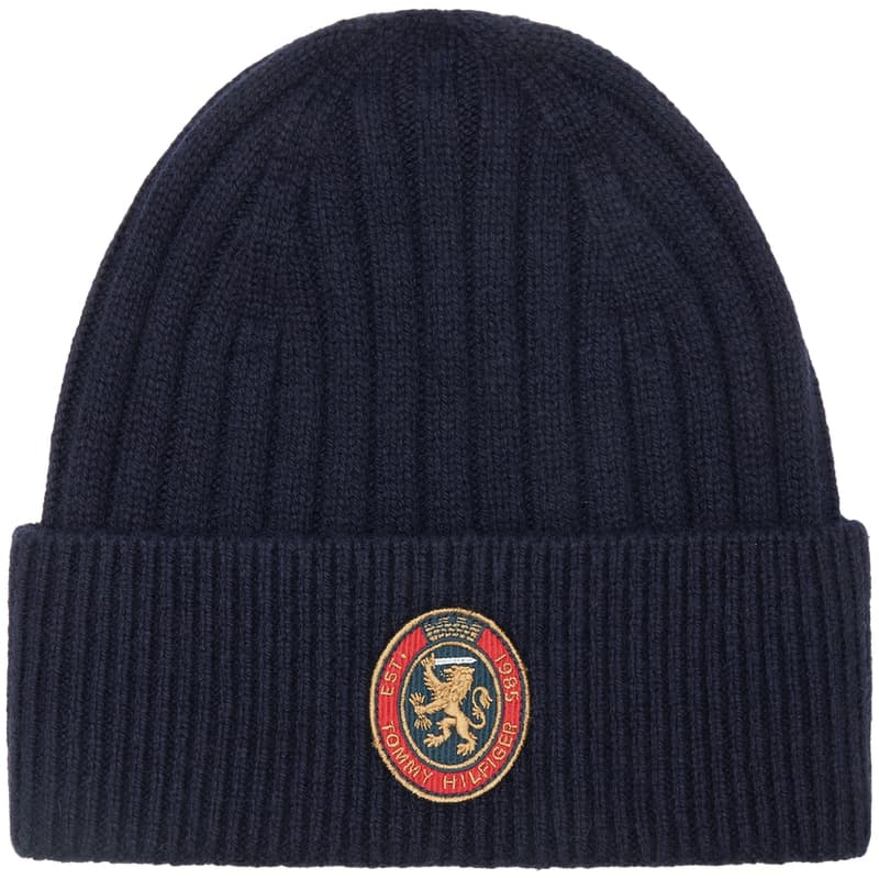 Шапка Tommy Hilfiger Мужские шапки из овечьей шерсти шерсти - изображение 1