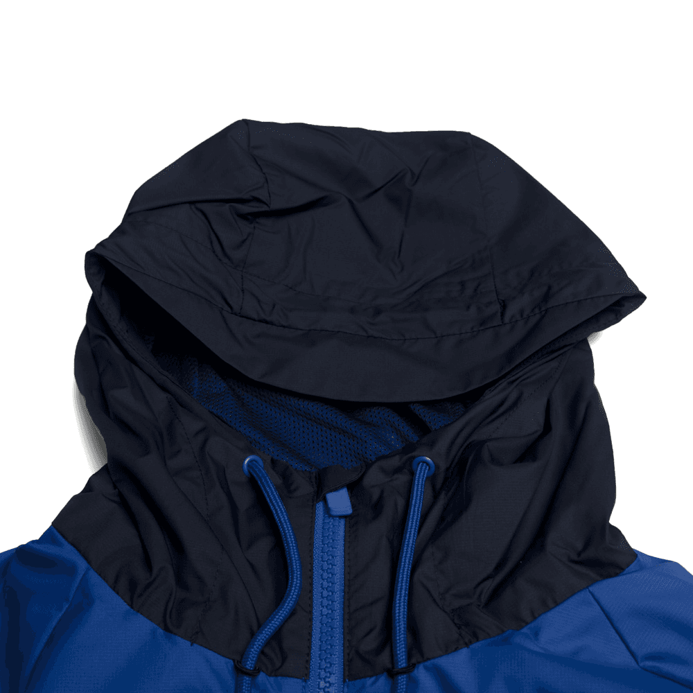 Куртка NIKE WINDRUNNER Синий Черный Мужской Куртки - изображение 3
