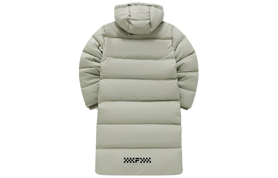 Зимняя куртка FILA FUSION FOB Пуховик Мужской Темно-серый Хаки - изображение 2