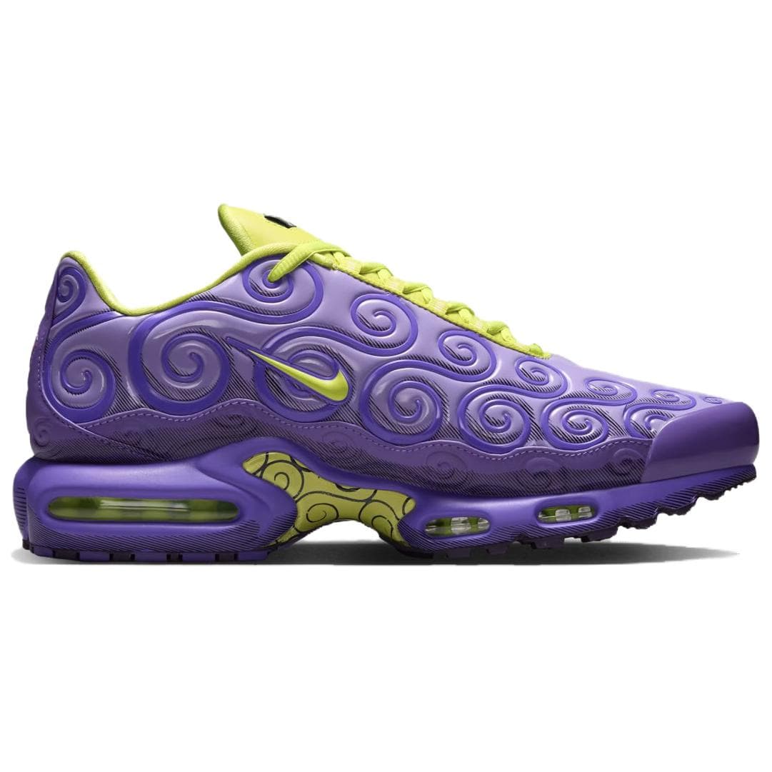 Кроссовки для бега Nike X Ван-Пис Air Max Plus Беговые кроссовки Унисекс Фиолетово-желтый - изображение 2