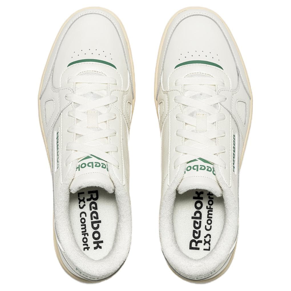 Кроссовки REEBOK Термическая Амортизация Износостойкая Низкие Кеды Скейтборд Обувь Мужская Мел Белый Классический Зеленый Белый - изображение 3