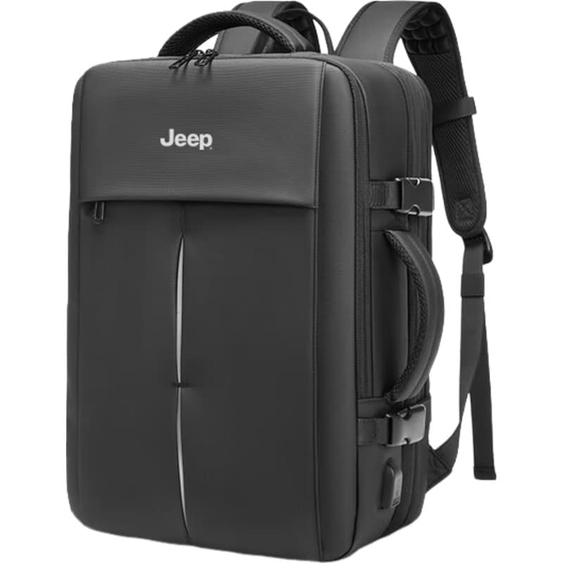 Рюкзак Jeep Оксфорд Рюкзаки Обычный (стандартный) Мужской Черный - изображение 1