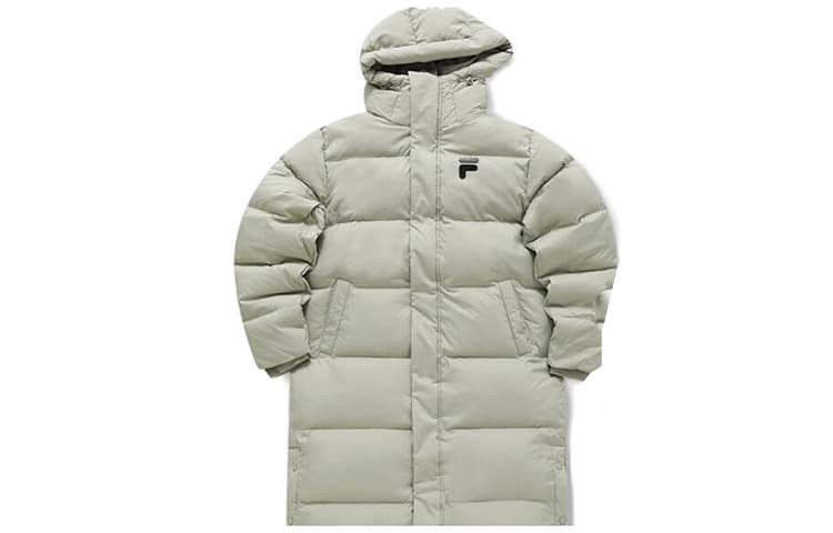 Зимняя куртка FILA FUSION FOB Пуховик Мужской Темно-серый Хаки - изображение 1