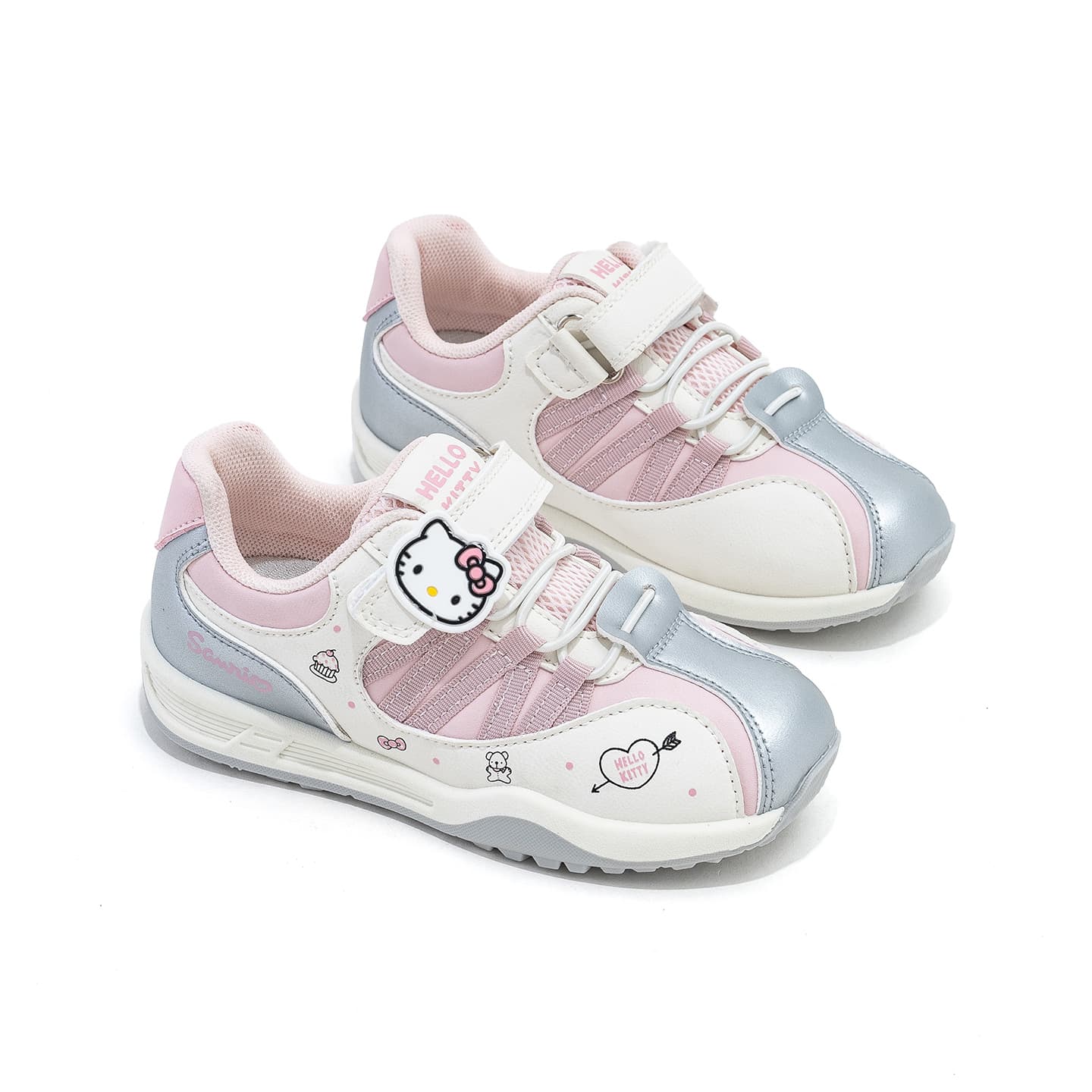 Кроссовки Санрио Hello Kitty Синтетическая кожа Противоскользящая Анти-КИК Устойчивая к истиранию Амортизация и Легкость - изображение 3