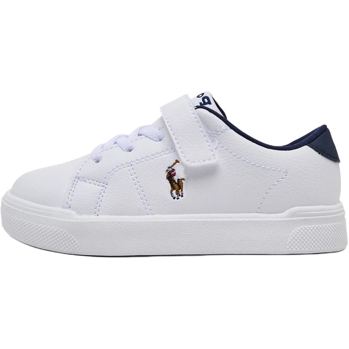 Кроссовки Polo Ralph Lauren Обувь для малышей Low Топ Белый и Морской Синий Малыш - изображение 1