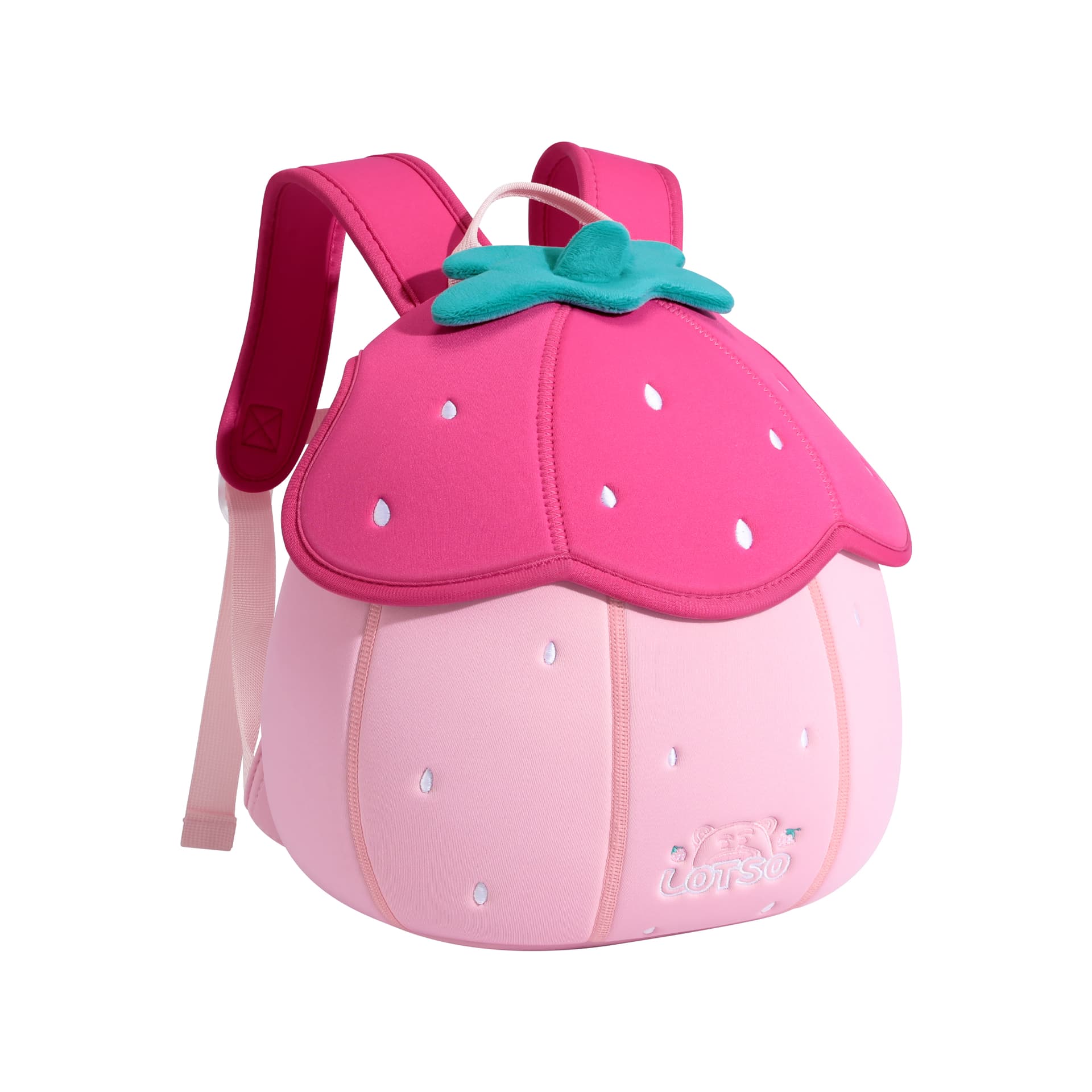 Disney Strawberry Bear Series Полиэфирное волокно Рюкзак Обычный (стандартный) Детский Многоцветный - изображение 3
