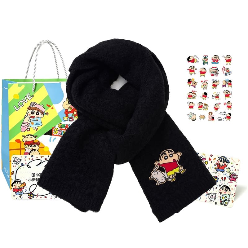 Шарф Crayon Shinchan Knit Scarves Unisex - изображение 1