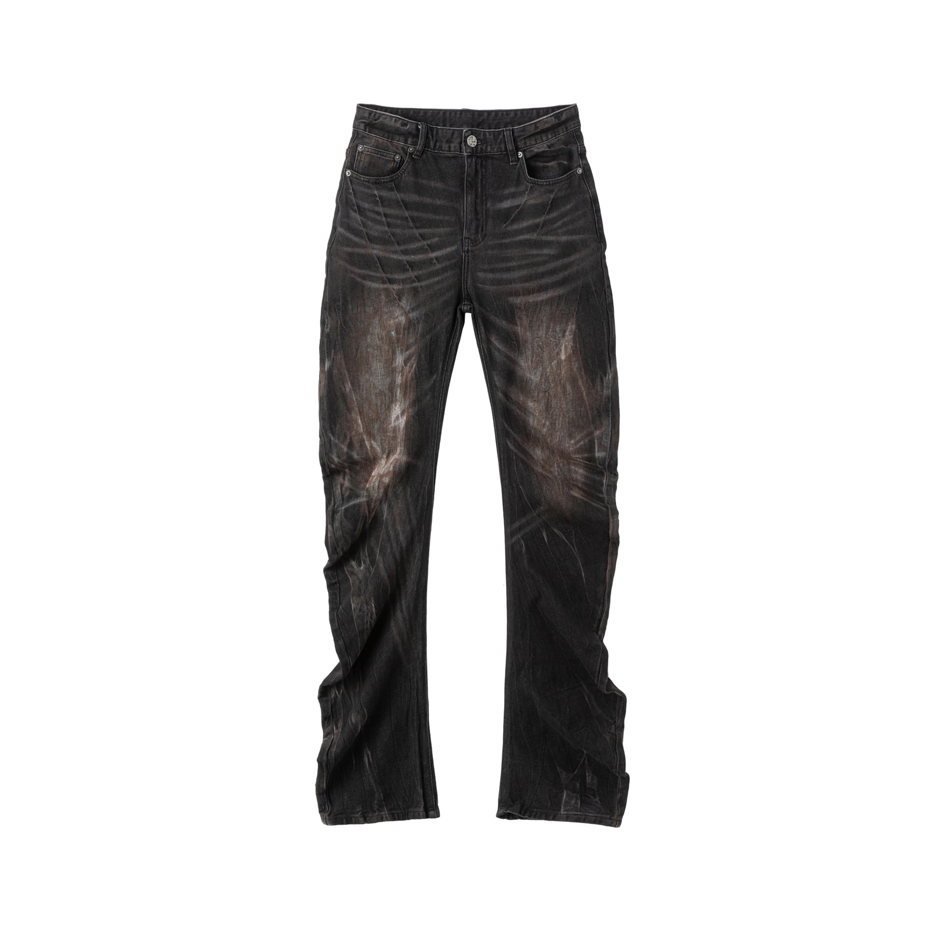 Штаны FRKM Black Gray Color Мужской Джинсы - изображение 1