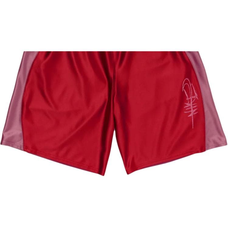 Тренировочные штаны Travis Scott Nike Red Unisex Спортивные шорты - изображение 6