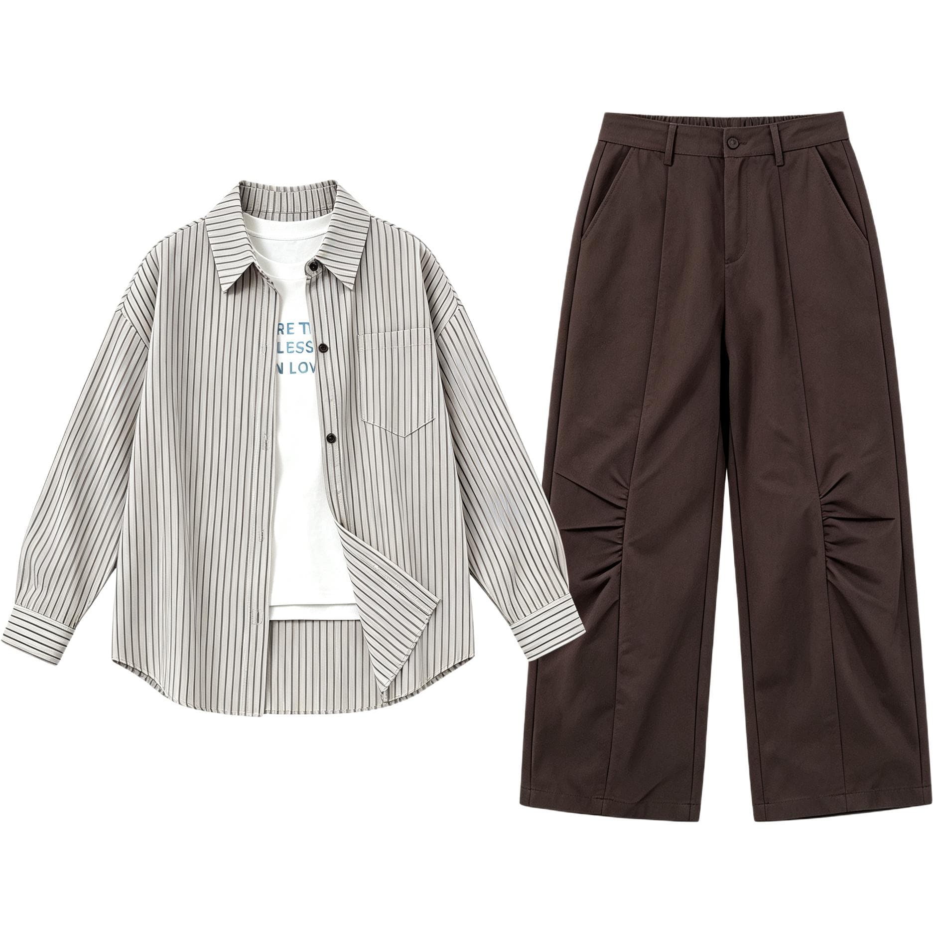 SHIBU 99956 THREE Комплект волшебных цветов Kids Повседневный Спортивный костюм Наборы - изображение 1