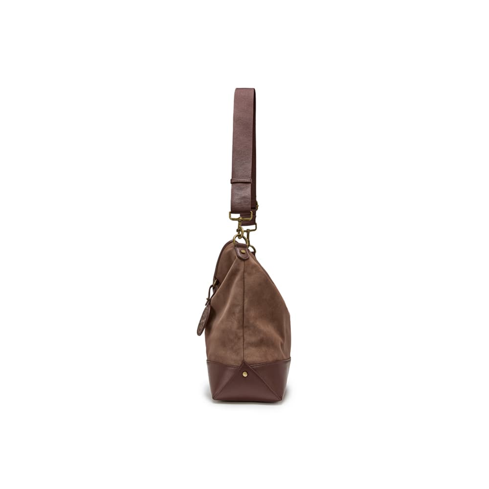 Сумка через плечо Champion Синтетическая кожа Crossbody сумка Унисекс Карамельный коричневый Черный - изображение 3