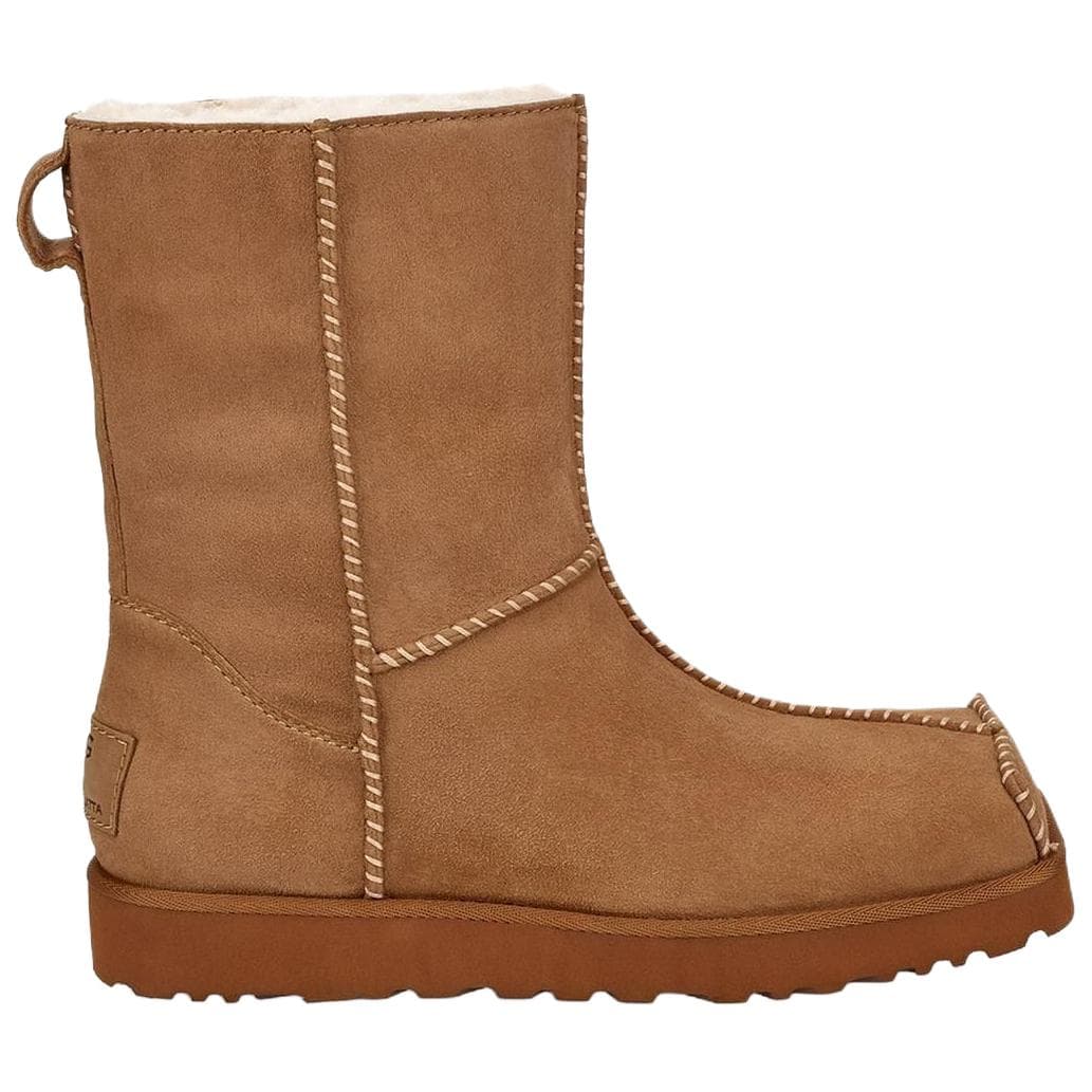 Ботинки зимние ugg Средней длины Сноубутсы Женские Коричневый - изображение 2