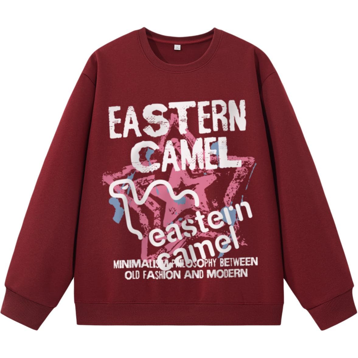 Худи EASTERN CAMEL Бордовый [Обычный] Унисекс Толстовки - изображение 1