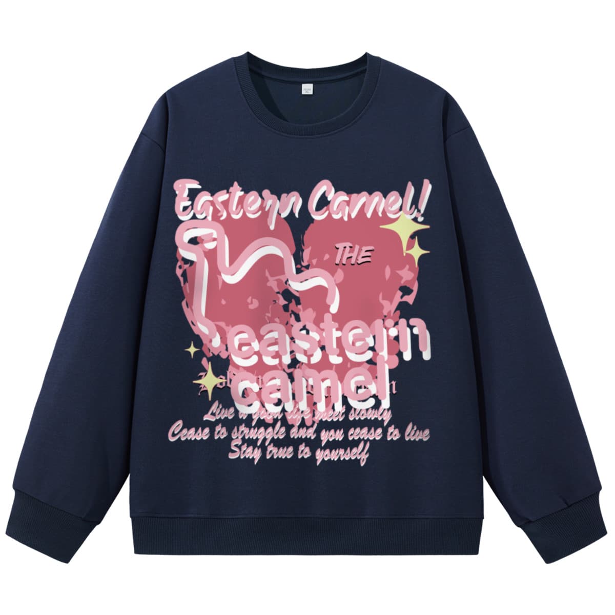 Худи EASTERN CAMEL Темно-синий Унисекс Толстовки - изображение 1