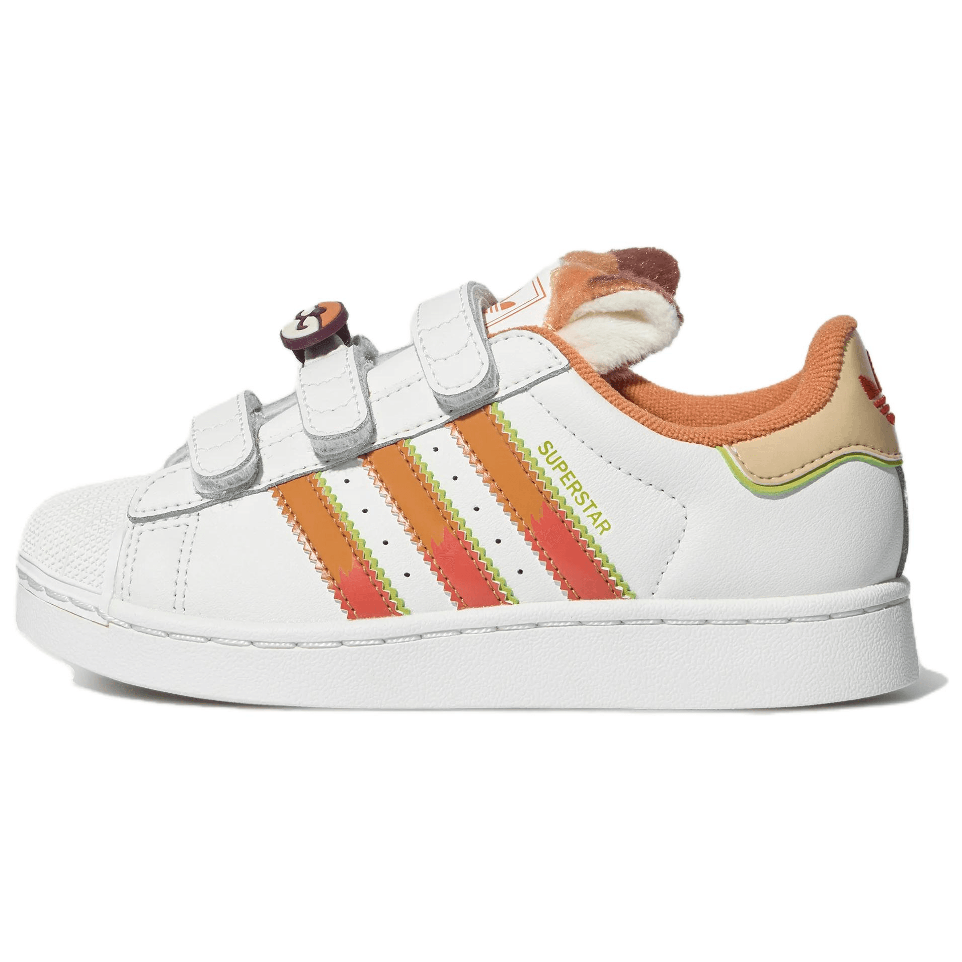 Кроссовки Adidas Originals X Disney SUPERSTAR 2 Лоу-топы Детский Скейтбординг Обувь Ярко-белый Детский - изображение 1