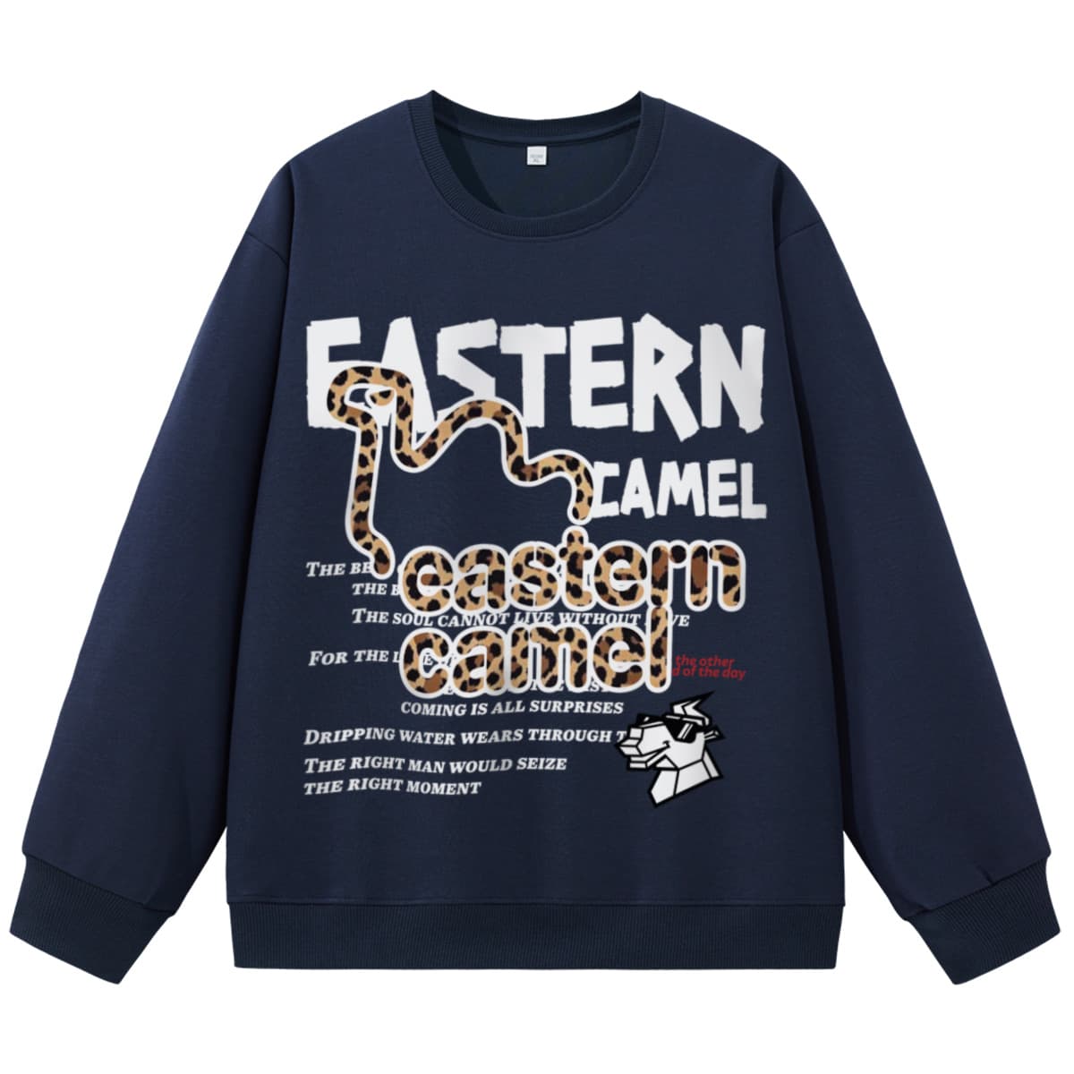 Худи EASTERN CAMEL Темно-синий Унисекс Толстовки - изображение 1