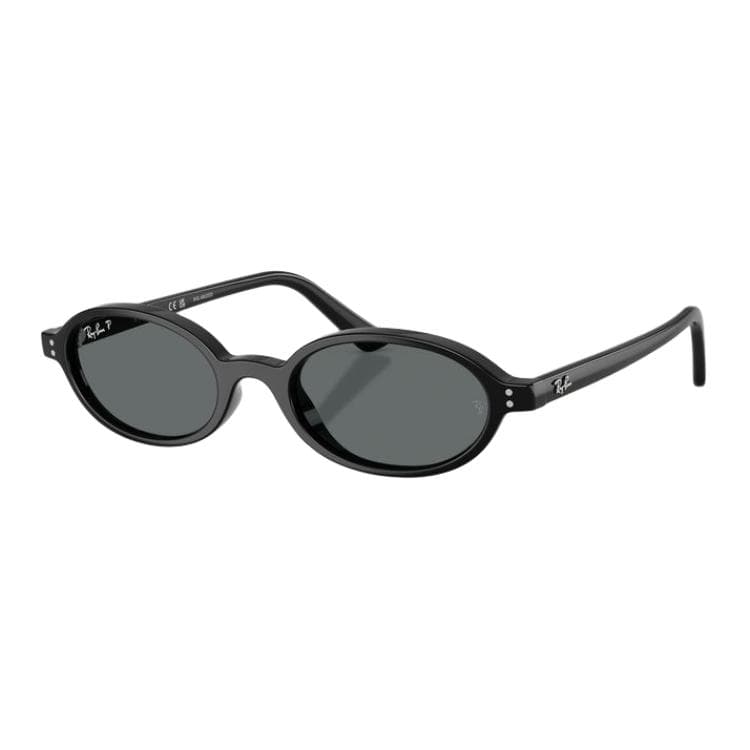 Солнцезащитные очки RayBan OVAL SUNGLASSES Унисекс Черный - изображение 1