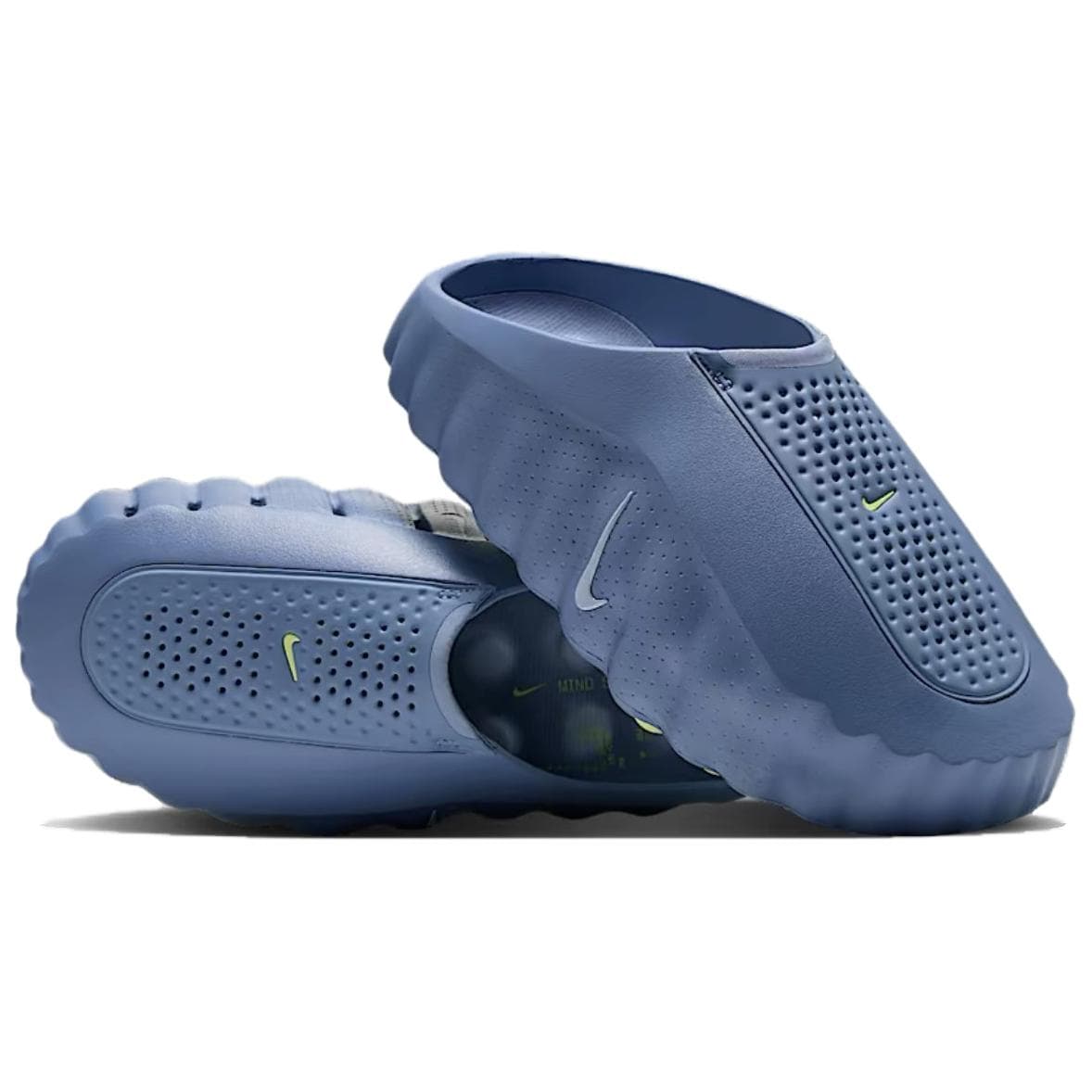 Сандалии NIKE Mind 001 Закрытые тапочки Рабочий синий Унисекс - изображение 3