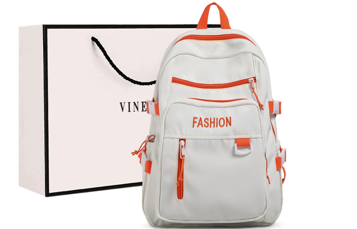 Рюкзак VINEY Оксфорд Рюкзаки Обычный (стандартный) Women's White - изображение 2