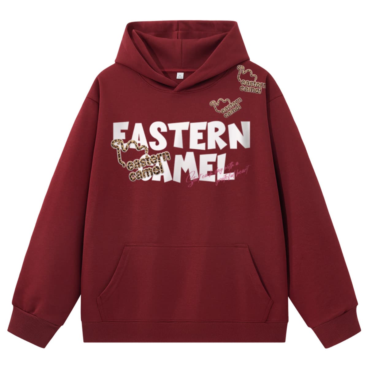 Худи EASTERN CAMEL Бургундский Унисекс Толстовки - изображение 1