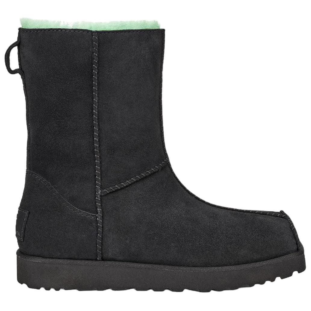 Ботинки зимние ugg Средней длины Сноубутсы Женские Черный - изображение 2