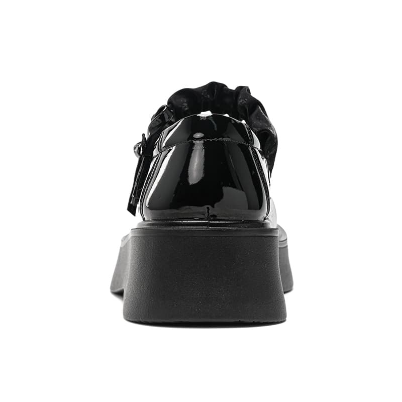 WARRIOR Платформа Туфли Мэри Джейн 5cm Женские Черный - изображение 4