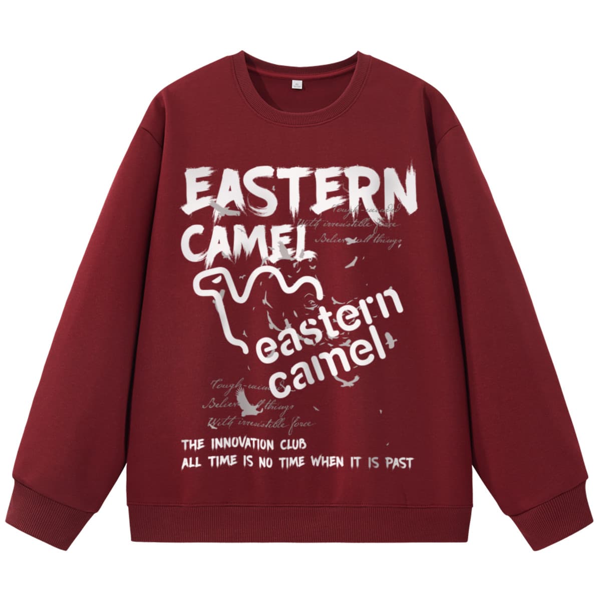 Худи EASTERN CAMEL Бургундский Унисекс Толстовки - изображение 1