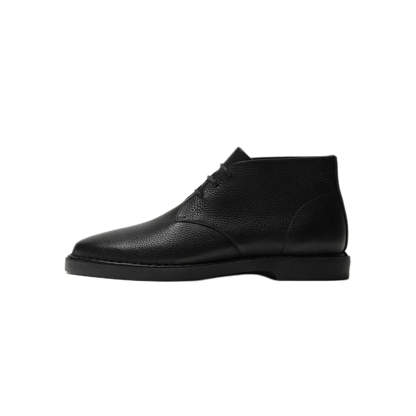 Сапоги zara Ботильоны Черный мужской - изображение 1
