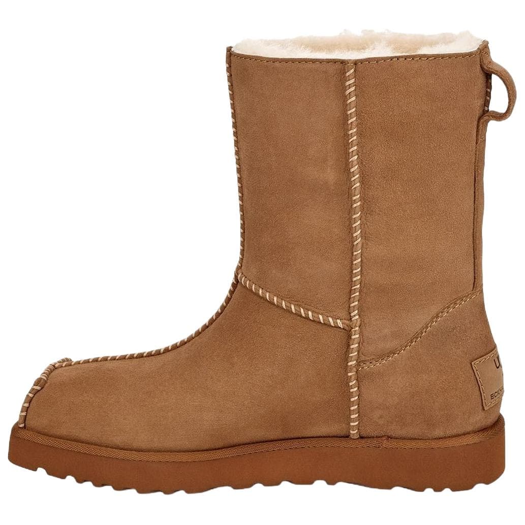 Ботинки зимние ugg Средней длины Сноубутсы Женские Коричневый - изображение 3