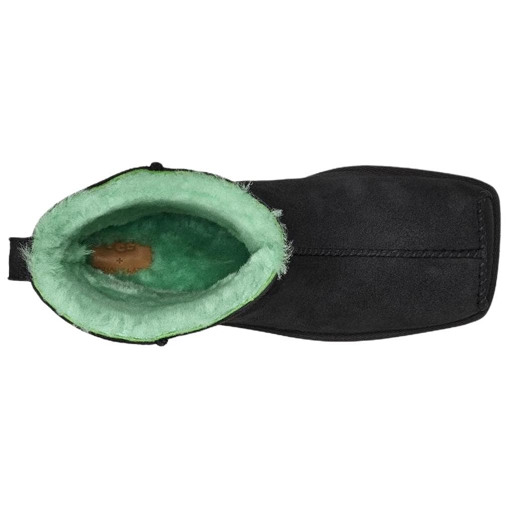Ботинки зимние ugg Средней длины Сноубутсы Женские Черный - изображение 5