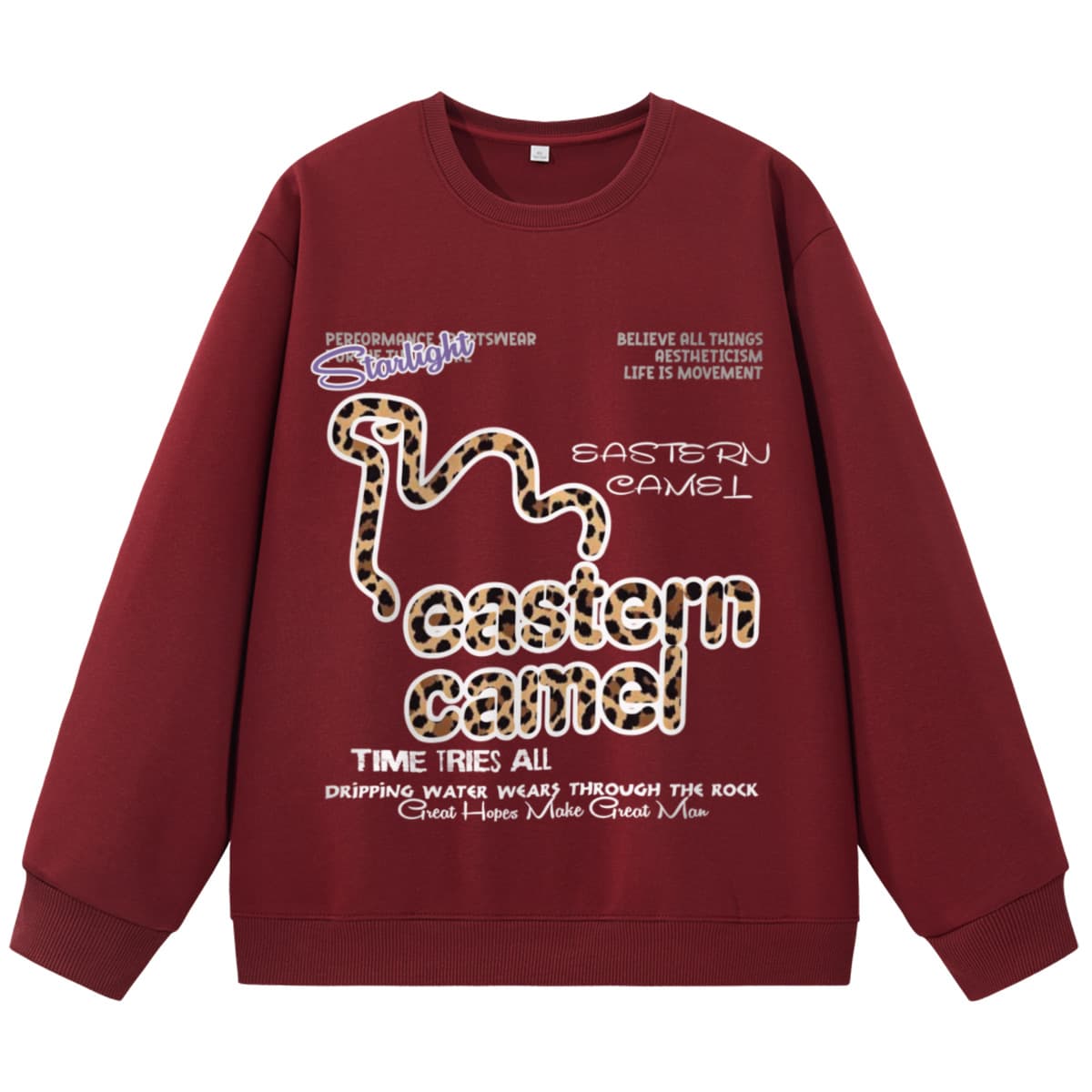 Худи EASTERN CAMEL Бургундский Унисекс Толстовки - изображение 1