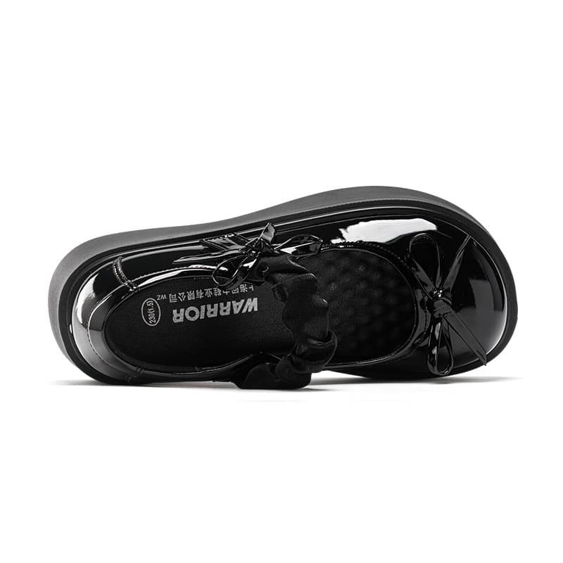 WARRIOR Платформа Туфли Мэри Джейн 5cm Женские Черный - изображение 3