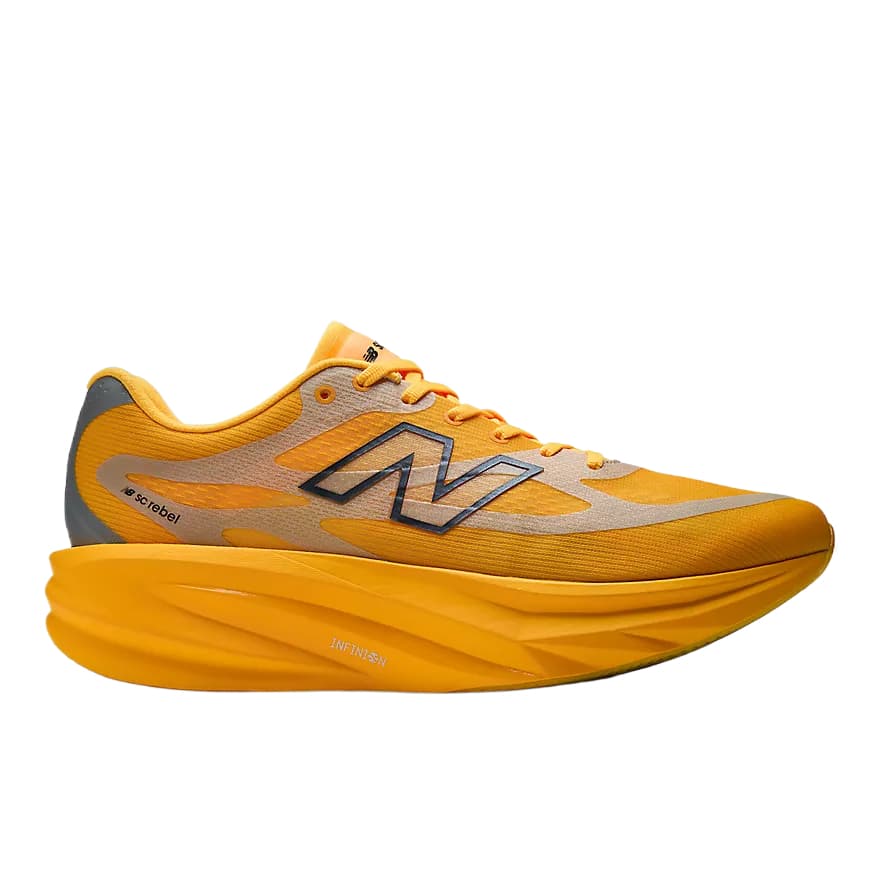 Кроссовки для бега New Balance SuperComp Rebel Беговые кроссовки Низкие Samo Оранжевый Серебряный Металлический Лак Мужской - изображение 2