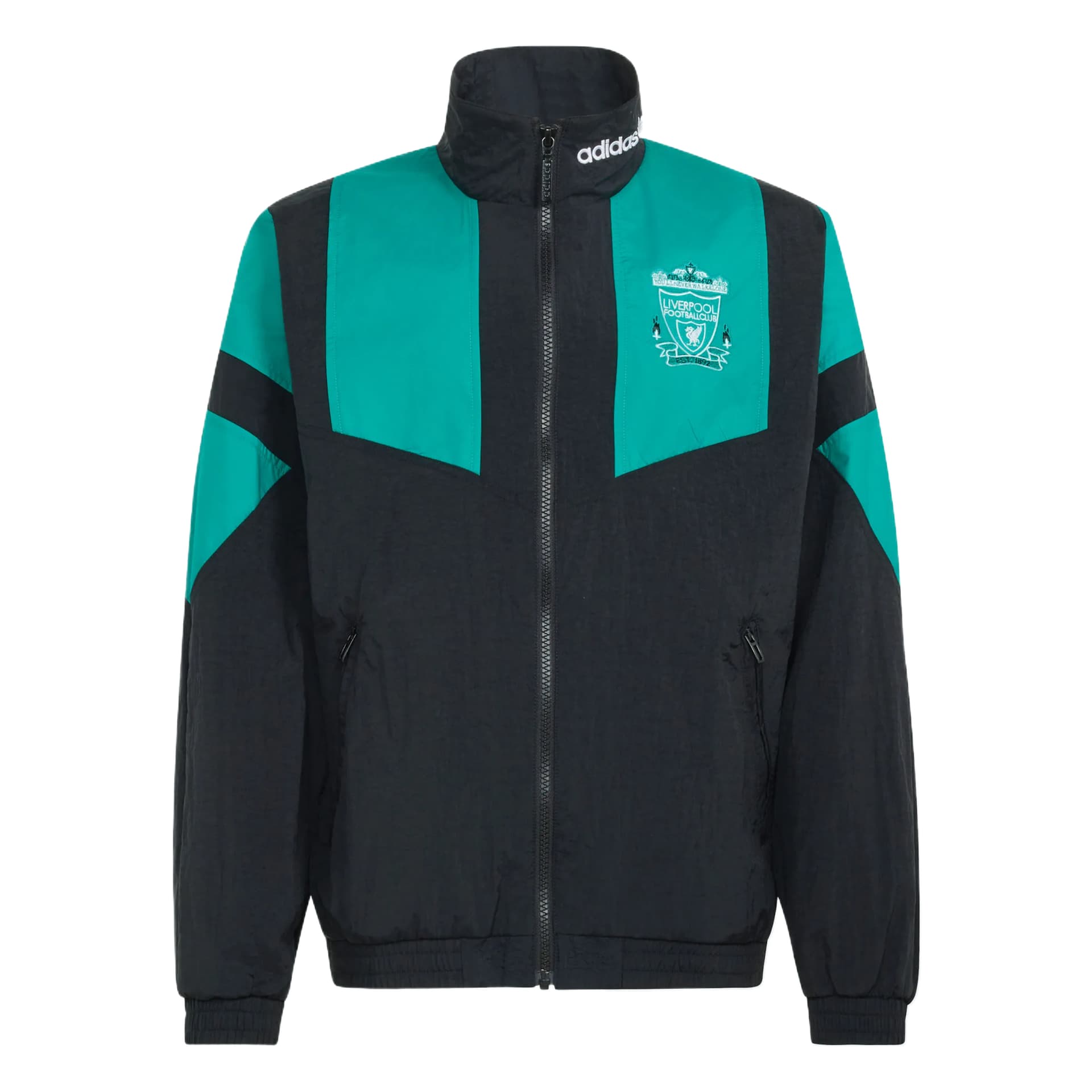 Adidas Originals Черный Зеленый Kids Куртки - изображение 1
