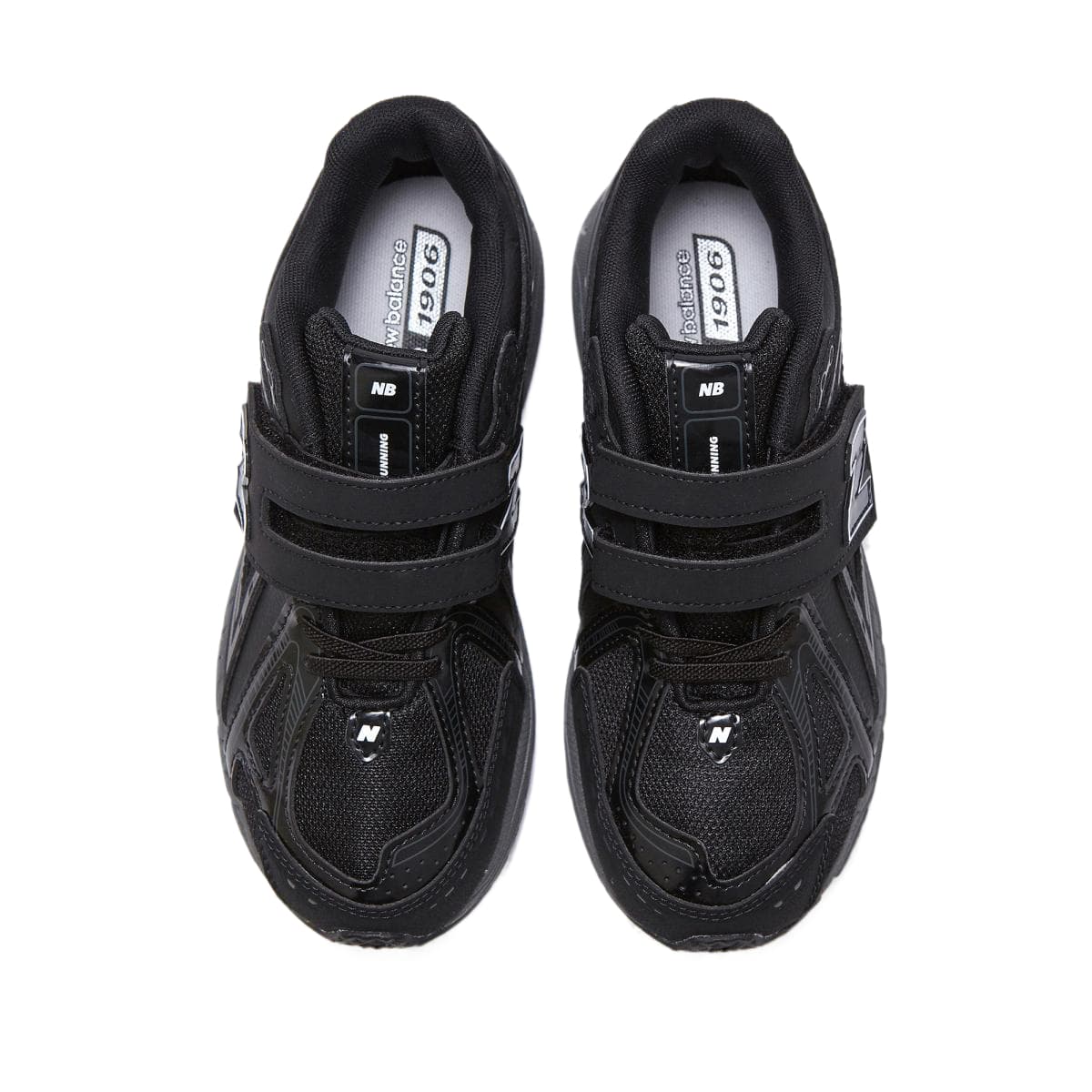 Кроссовки new balance 1906 Детские беговые кроссовки Лоу-топы Черный Kids - изображение 4