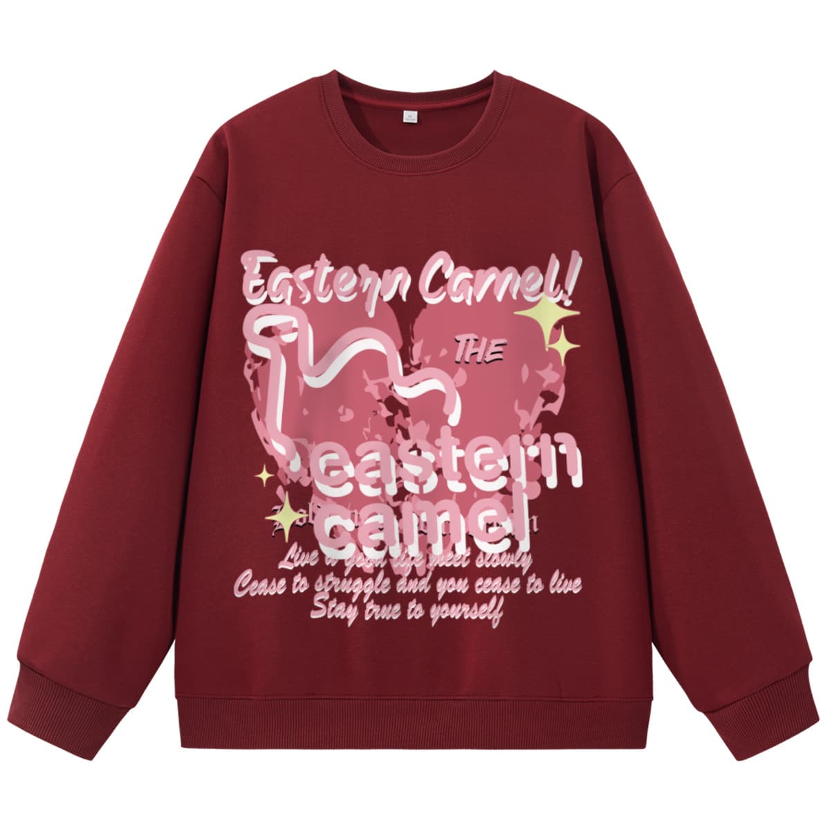 Худи EASTERN CAMEL Бургундский Унисекс Толстовки - изображение 1