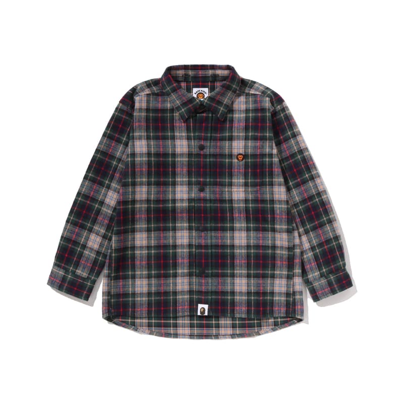 A BATHING APE Рубашка FW26 Дети в возрасте от 3 до 7 лет - изображение 2