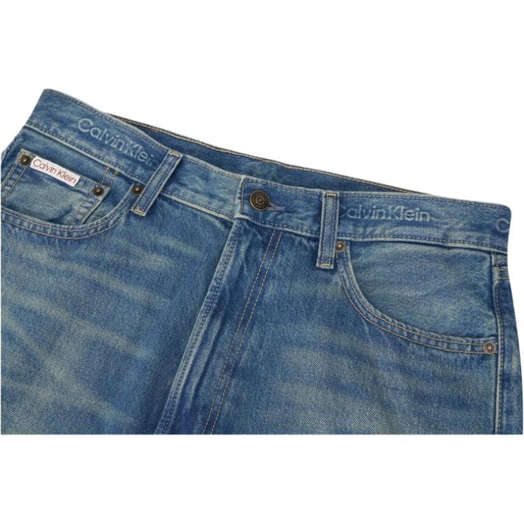 Штаны Calvin Klein 3YC Джинсовый Синий Мужские Джинсы - изображение 4