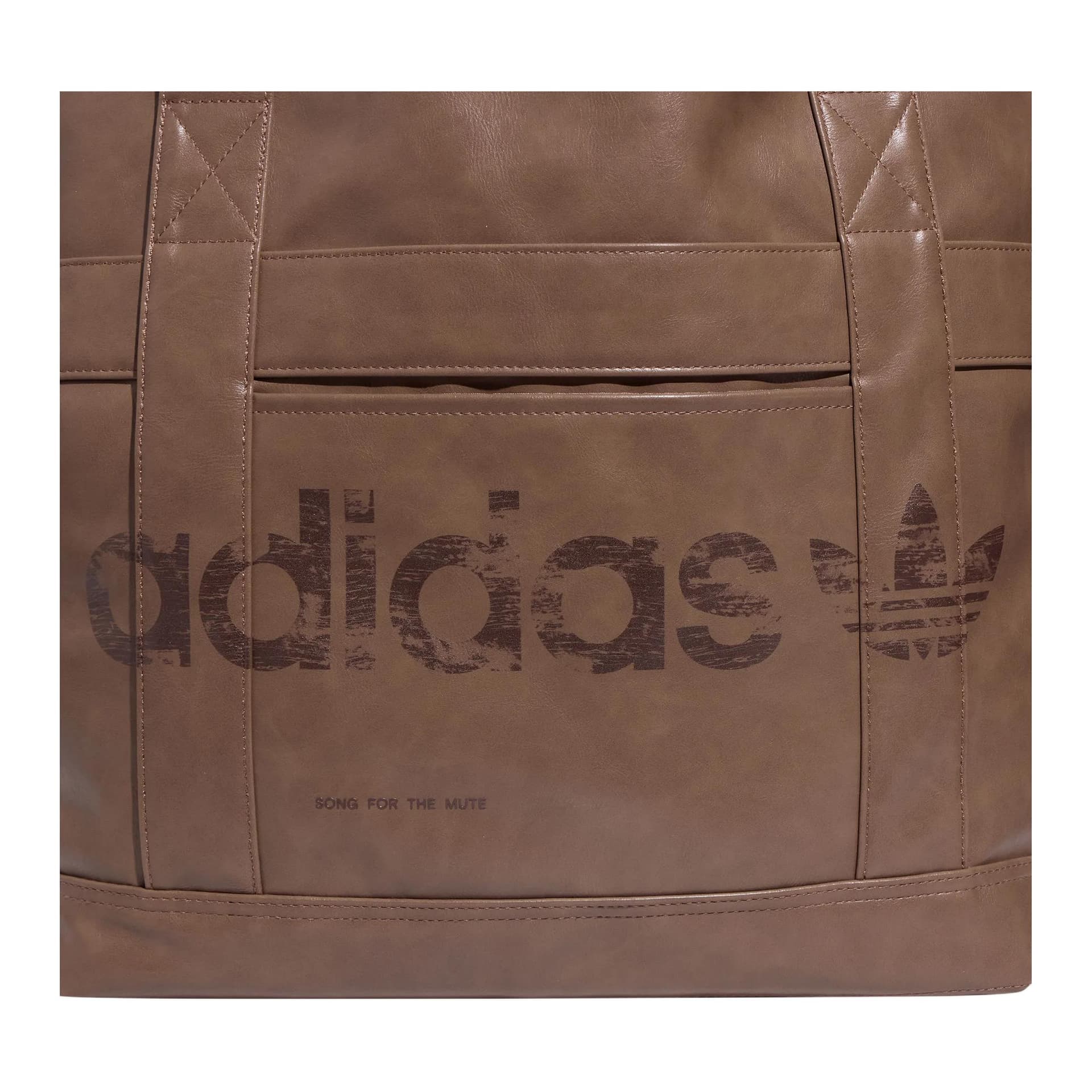 Мини-сумка Adidas Originals X SONG for THE MUTE Коллаборация Полиуретан Синтетическая кожа Тоут Сумки через плечо Унисекс - изображение 6