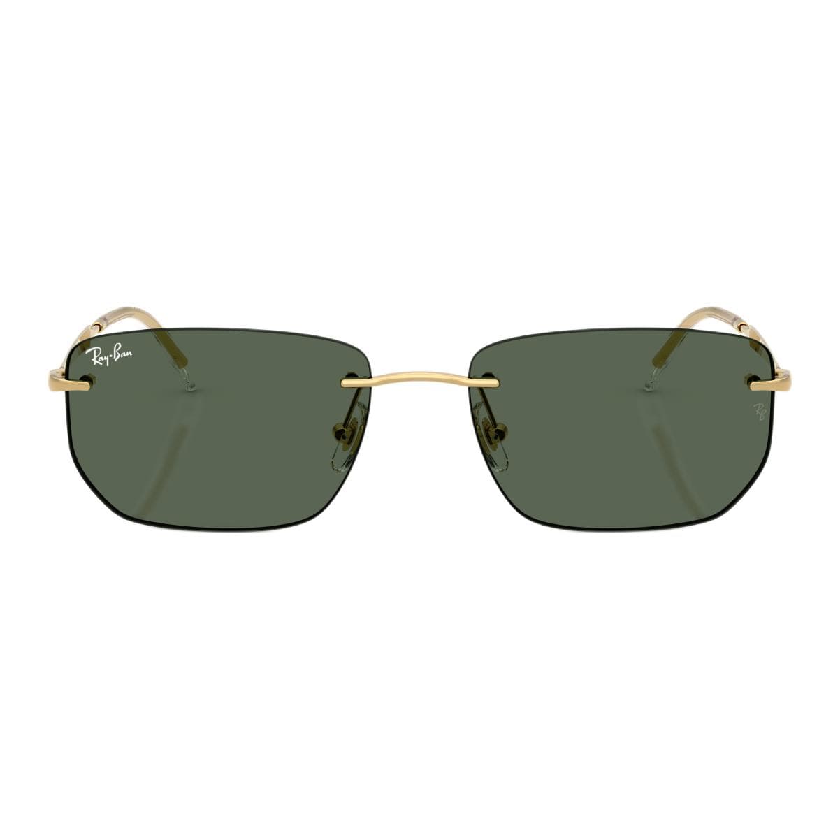 Солнцезащитные очки RayBan Металл Фигурный Солнцезащитные очки Унисекс - изображение 4