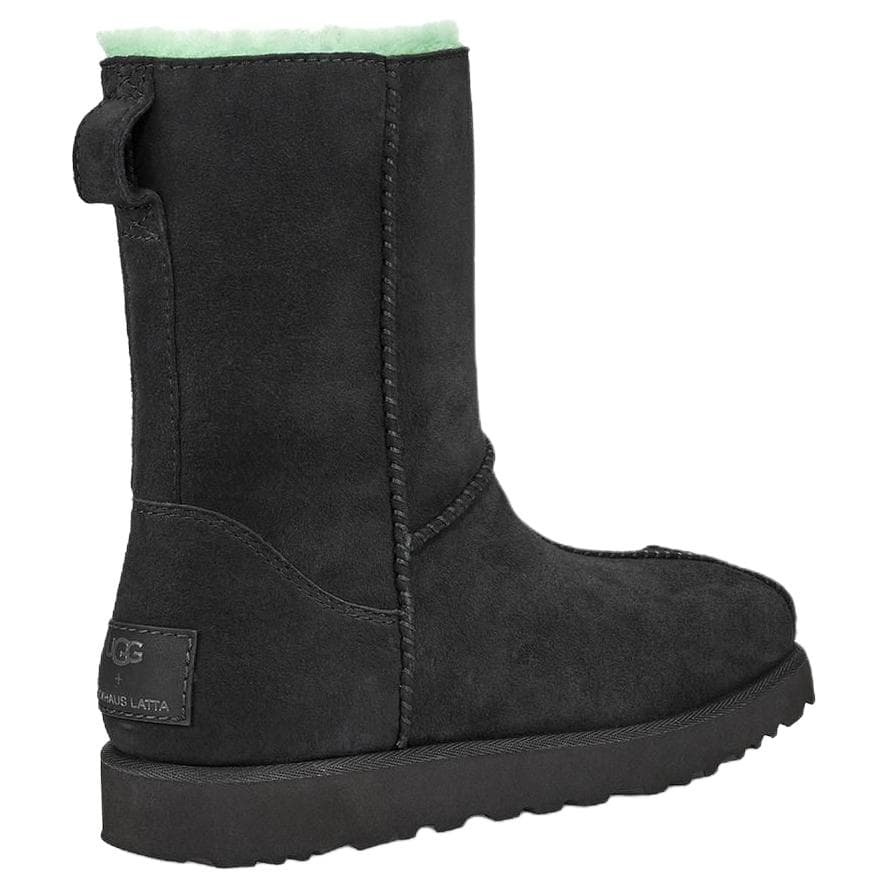 Ботинки зимние ugg Средней длины Сноубутсы Женские Черный - изображение 6